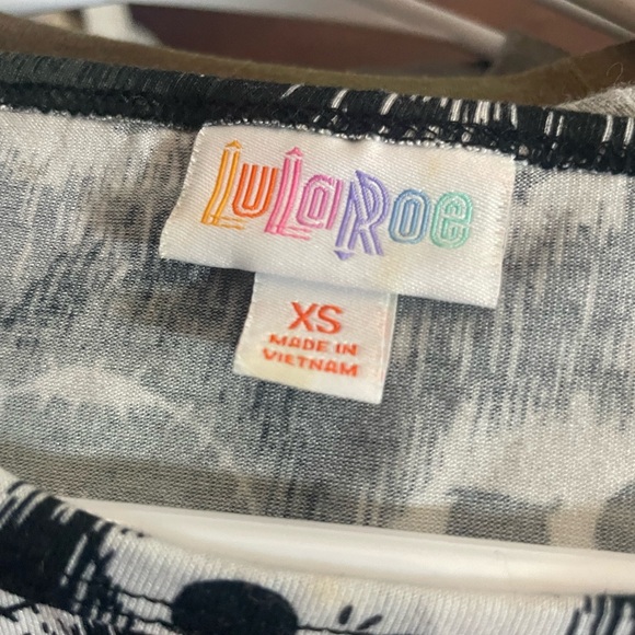 SALE! LuLaRoe Irma Jack Skellington Graphic Top - Picture 2 of 2